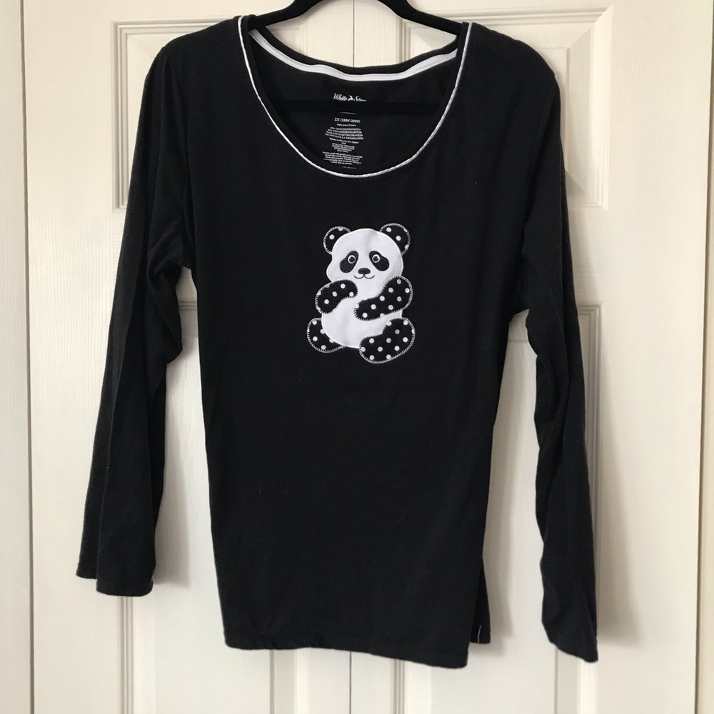 Panda Pajama Top